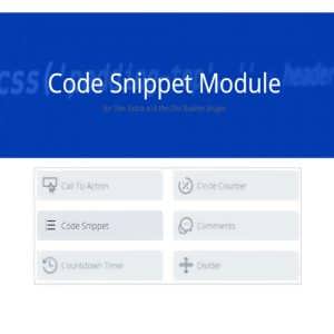 code snippet module