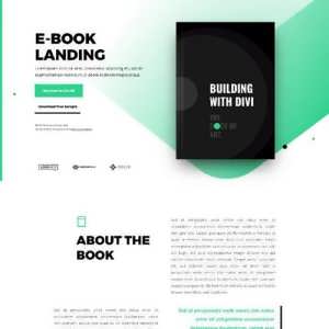 ebook landing page
