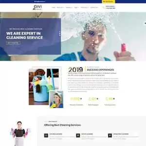 Divi Cleaning Services Theme