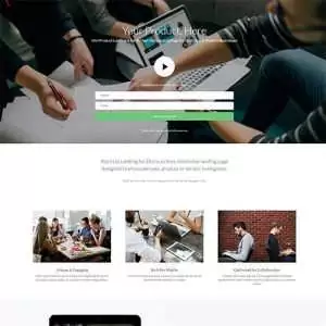 Product Landing Page Layout