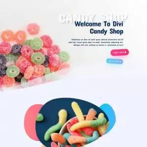 candy shop landing page scaled