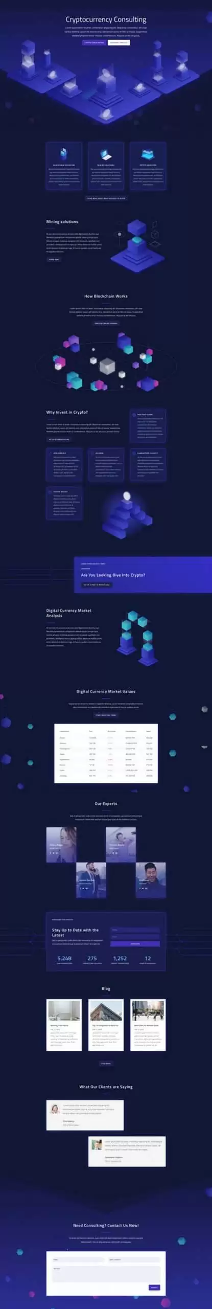cryptocurrency landing page scaled