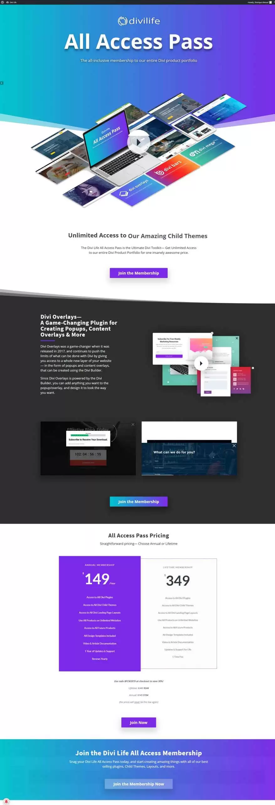 divi life all access deal scaled