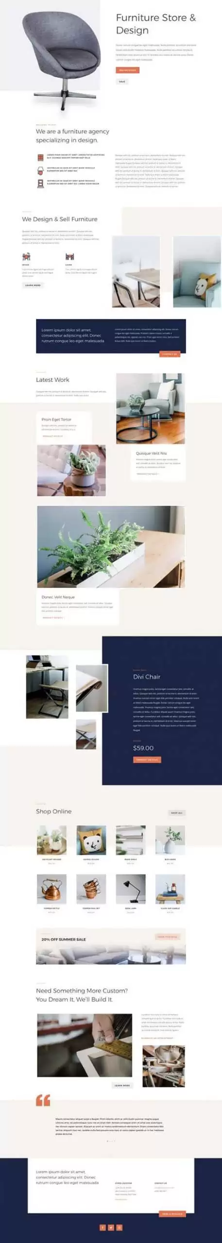 furniture store landing page scaled