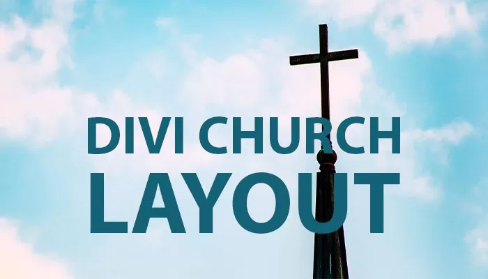 Divi Church Layout